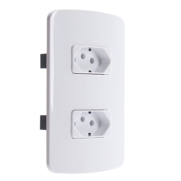 Conjunto 2 Tomadas 2P+T 10A 4×2 B3 Margirius