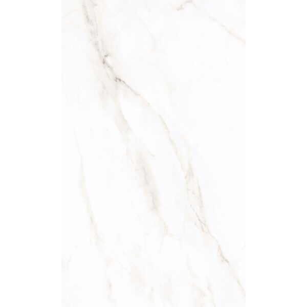 Revestimento Carrara Cristal Retif Brilhante Branco 33x60cm 2,73m2