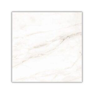 Piso Carrara Cristal Retificado Brilhante Branco 60x60cm 2,88m2