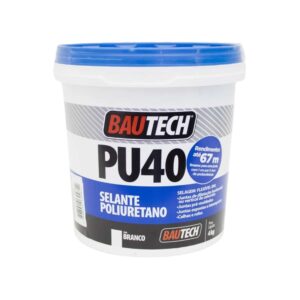 Selante Adesivo PU40 Branco 4kg Bautech