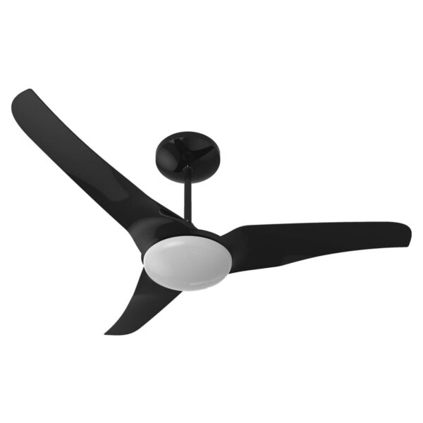 Ventilador de Teto Slim LED 2 Lâmpadas Controle Parede Aliseu