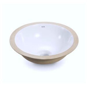 Cuba de Embutir Louça Redonda IL61-00 Branca 31cm Icasa