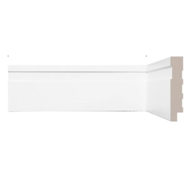 Rodapé Poliestireno Frisado Vinil Forte