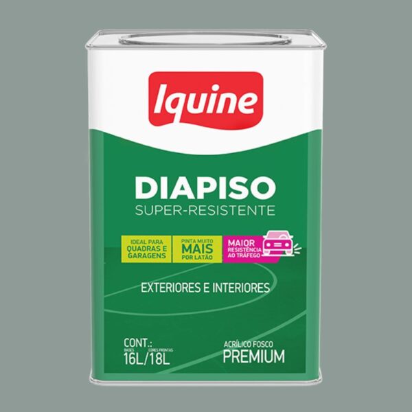 Tinta Premium Acrílica Fosco Piso 18L Diapiso Iquine