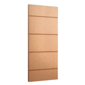 Folha de Porta Frisada Sarrafeada Pinus para Pintura West Doors