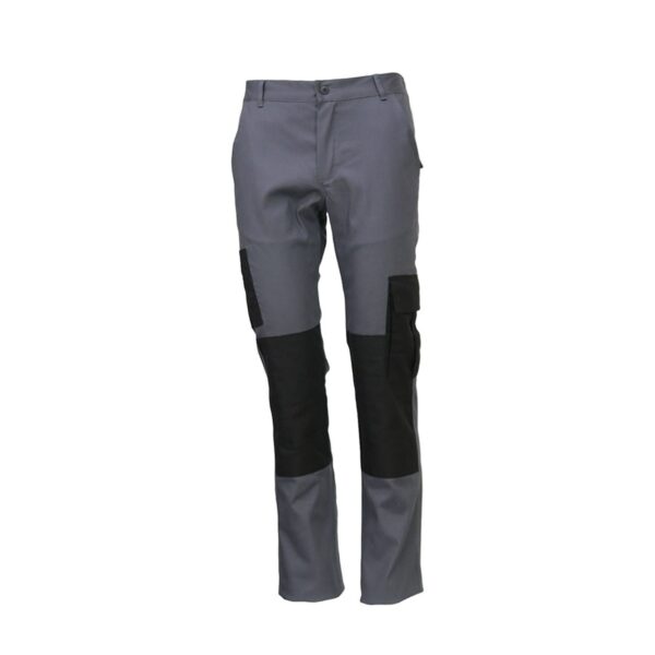 Calça Polycotton 1/2 Elástico Cinza  8113  Amalfis