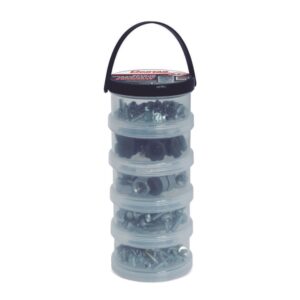 Organizador Plástico com 5 Divisórias Empilhável Cortag