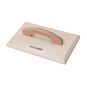 Desempenadeira de Madeira Lisa Master 17x29cm Momfort