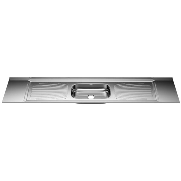 Pia para Cozinha Aço Inox 200x55cm Forminox