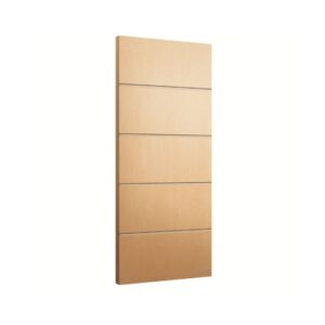 Folha de Porta Frisada Sarrafeada HDF Pinus Angelim FR02 JB Paes