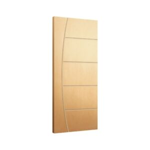 Folha de Porta Frisada Sarrafeada HDF Pinus Angelim FR09 JB Paes