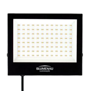 Refletor LED de Alumínio IP66 100W 7800 Lúmens Bivolt Blumenau
