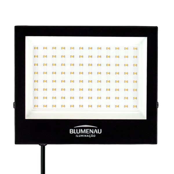 Refletor LED de Alumínio IP66 100W 7800 Lúmens Bivolt Blumenau