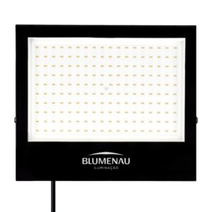 Refletor LED de Alumínio IP66 200W 15600 Lúmens Bivolt Blumenau