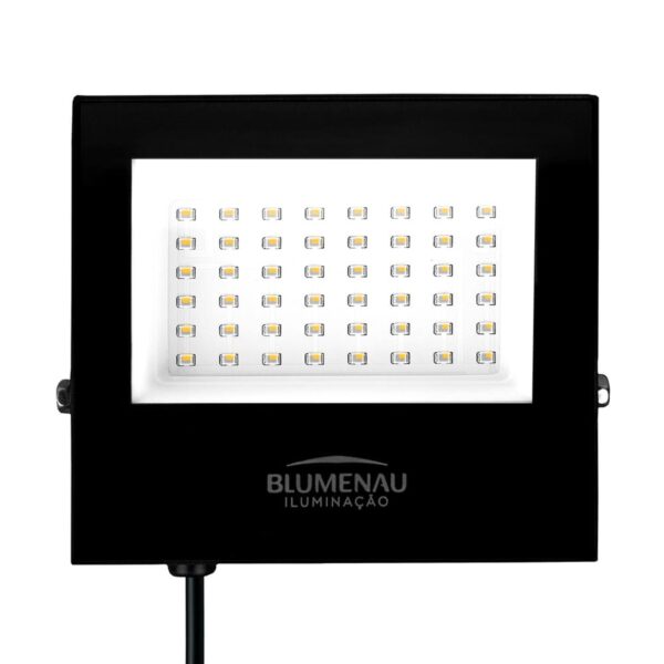Refletor LED de Alumínio IP66 50W 3900 Lúmens Bivolt Blumenau