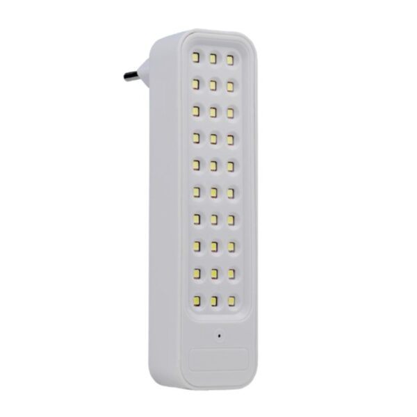 Luminária de Emergência LED Barra Branca 1W 150 Bivolt Blumenau