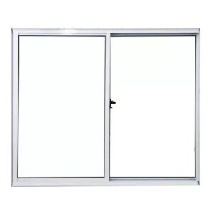 Janela de Correr 2 Folhas sem Grade Alumínio Branco Lider