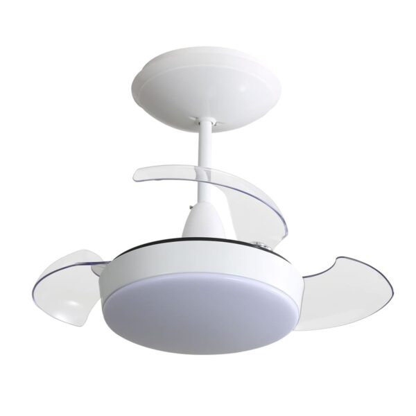 Ventilador de Teto Pro LED 2 Lâmpadas Controle Remoto Aliseu