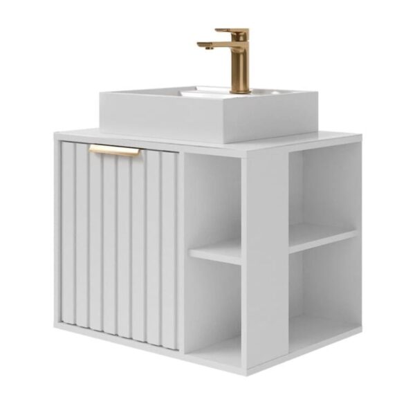 Gabinete para Banheiro Noruega 60,3cm MGM Móveis