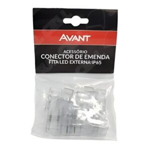 Kit com 10 Conectores para Fita LED Connect IP65 Avant