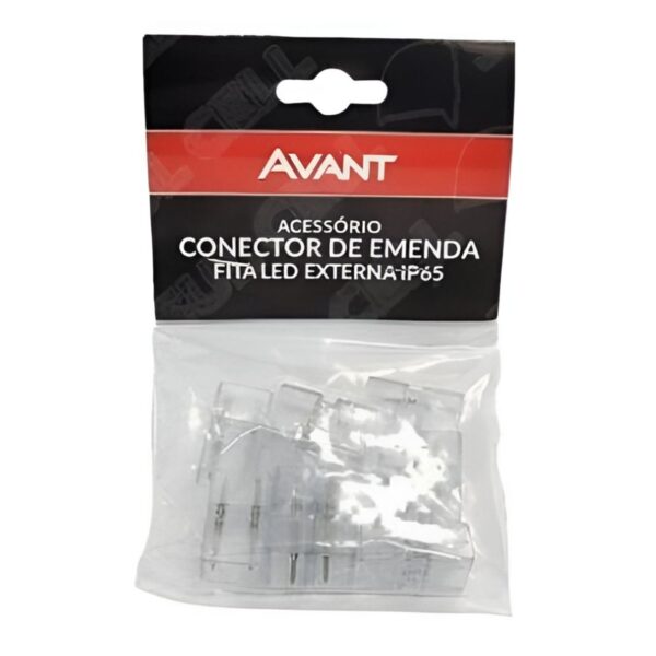 Kit com 10 Conectores para Fita LED Connect IP65 Avant