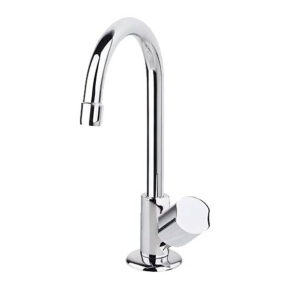 Torneira para Banheiro Mesa Bica Alta Cromado Nova Petra 1292