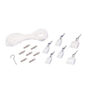 Jogo Completo para Varal com Corda Polietileno 2,5mm 13m Maxeb