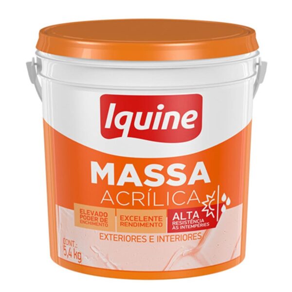 Massa Acrílica 5,4Kg Iquine