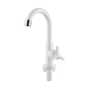 Torneira para Banheiro Mesa Bica Alta Branca Sicilia