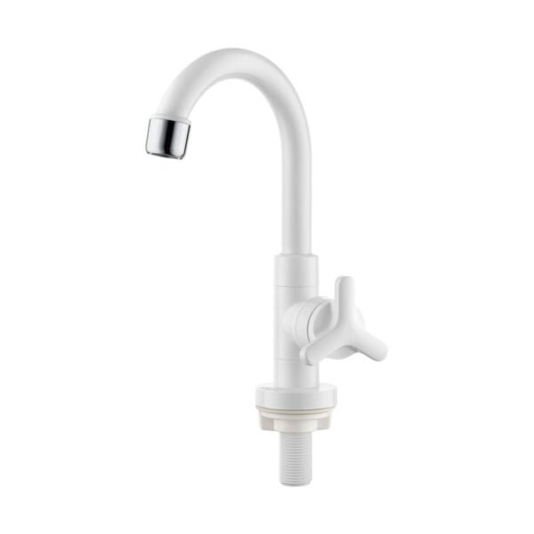 Torneira para Banheiro Mesa Bica Alta Branca Sicilia