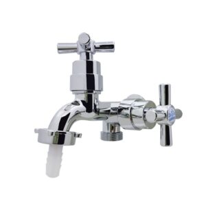 Torneira para Tanque/Jardim Parede Curta C31 DN15-20 Cromado Bognar