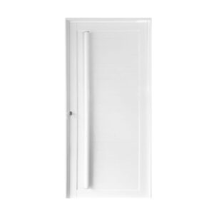 Porta Lambril Alumínio Branco com Puxador 210x90cm Metalflex