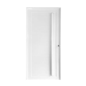 Porta Lambril Alumínio Branco com Puxador 210x120cm Metalflex