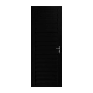 Porta Palheta Alumínio Preto 210x80cm Metalflex