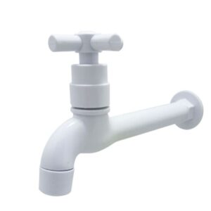 Torneira para Cozinha Parede 1/4V Curta Branco 1159 C31 DN15-20