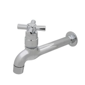 Torneira para Cozinha Parede 1/4V Longa Cromado 1159 C31 DN15-20