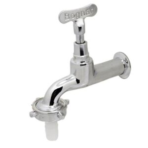 Torneira Tanque/Jardim Parede Bica Longa Cromado 1130 Bognar