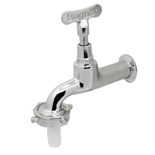 Torneira Tanque/Jardim Parede Bica Longa Cromado 1130 Bognar