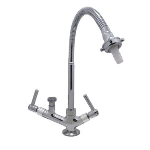 Torneira Tanque/Jardim Mesa Bica Longa Gourmet com Bico Cromada Bognar