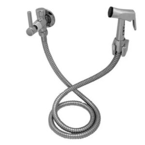 Ducha Higiênica Metálica Registro Cromado 1/4V com Desviador Bognar