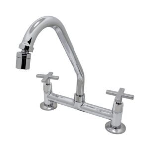 Misturador para Cozinha Mesa 1/4V Bica Alta Cromado 3369 c/Articulador