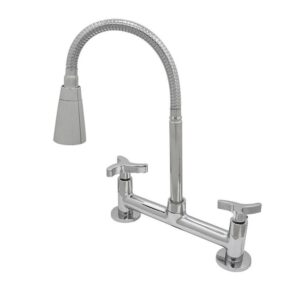 Misturador para Cozinha Mesa 1/4V Bica Alta Cromado Conic C54 3369