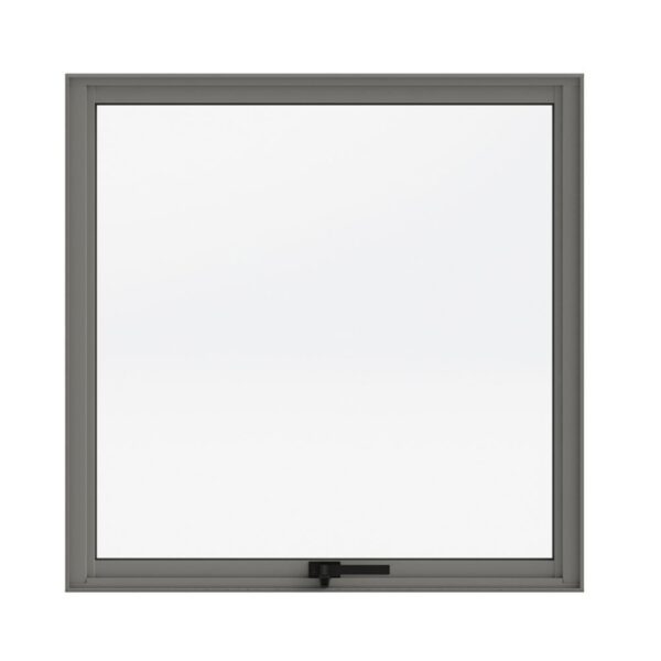 Janela Maxim-ar Vidro Liso sem Grade Alumínio Branco Alumasa