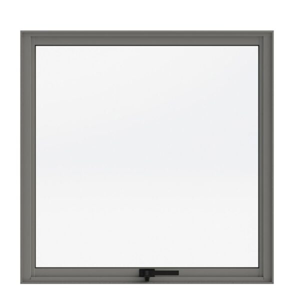 Janela Maxim-ar Vidro Liso sem Grade Alumínio Brilhante Alumasa