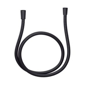 Mangueira para Ducha Higiênica 1,10m Metal Preto Fosco