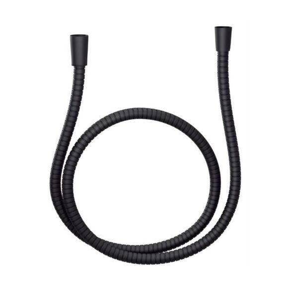 Mangueira para Ducha Higiênica 1,10m Metal Preto Fosco