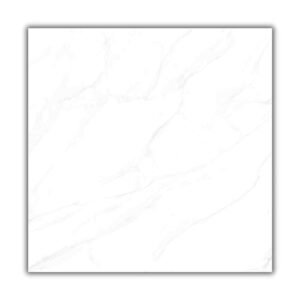 Piso PR70873 Retificado Polido Branco 70x70cm 3,43m2