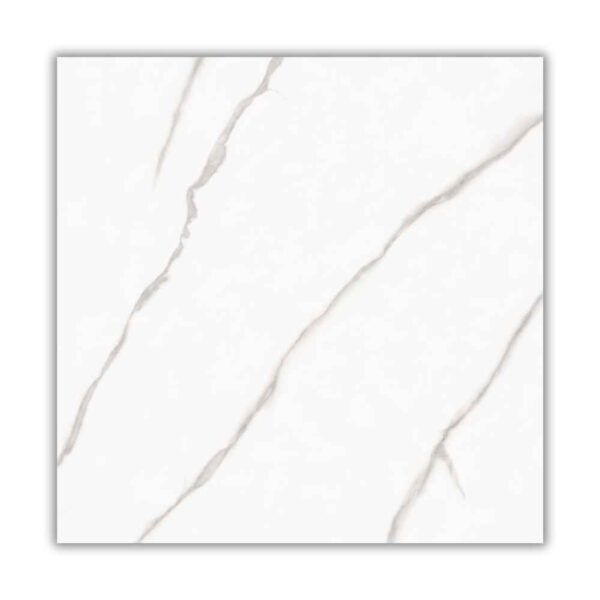 Porcelanato Carrara Retificado Polido Branco 60,5×60,5cm 1,83m2