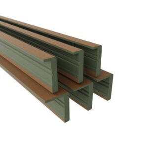 Jogo de Guarnição 2 Lados Poliéster Regulável Freijó Vert