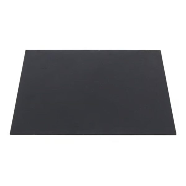 Piso Emborrachado Corrugado Preto 4mm 50x50cm Daud